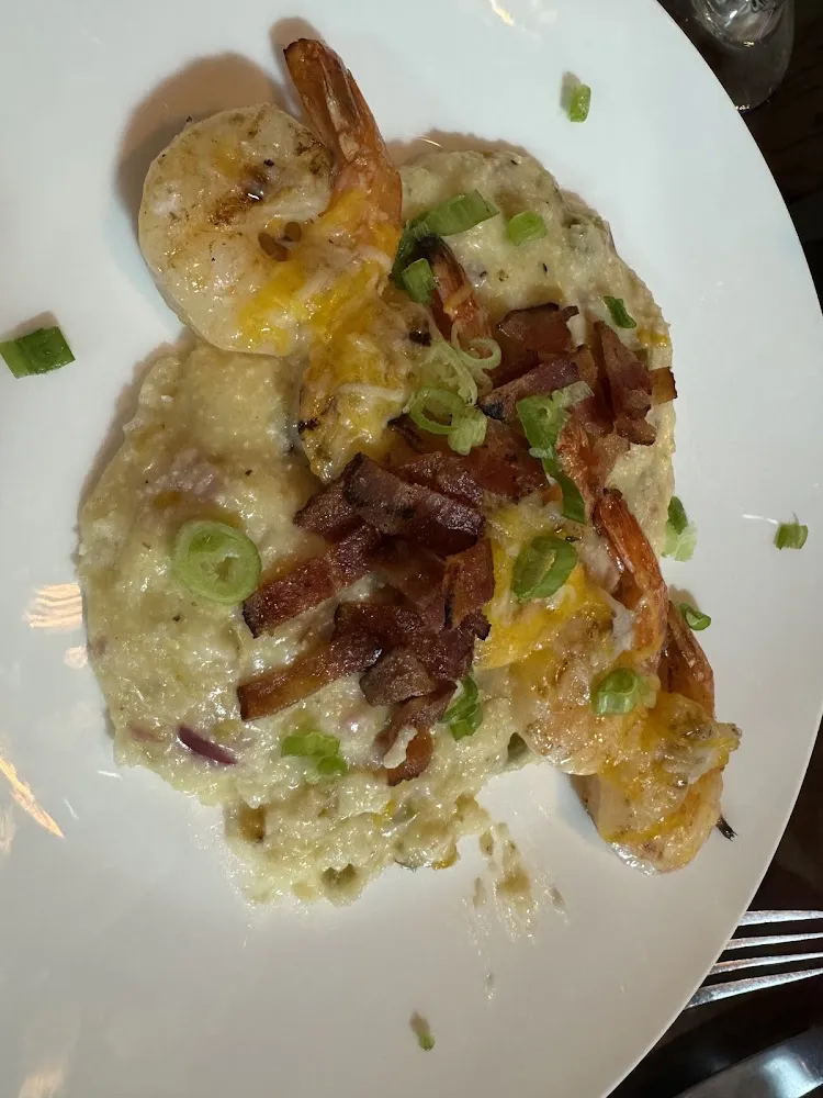 Shrimp & Cheddar Polenta